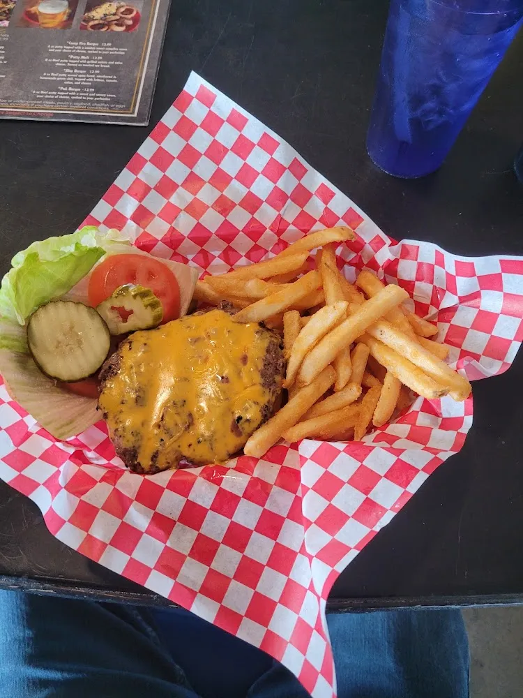 Camp Fire Burger