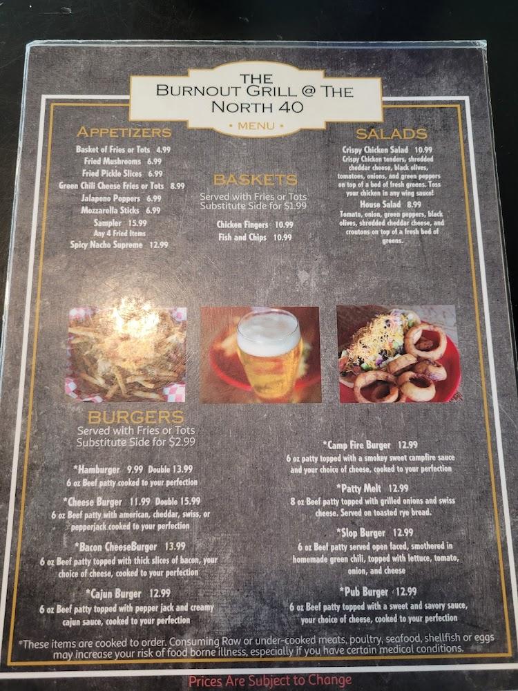 Burnout Grill Menu image 1