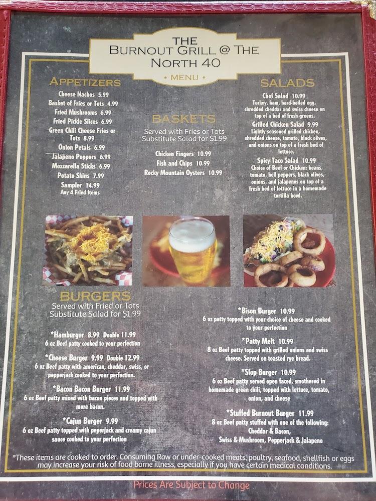 Burnout Grill Menu image 3